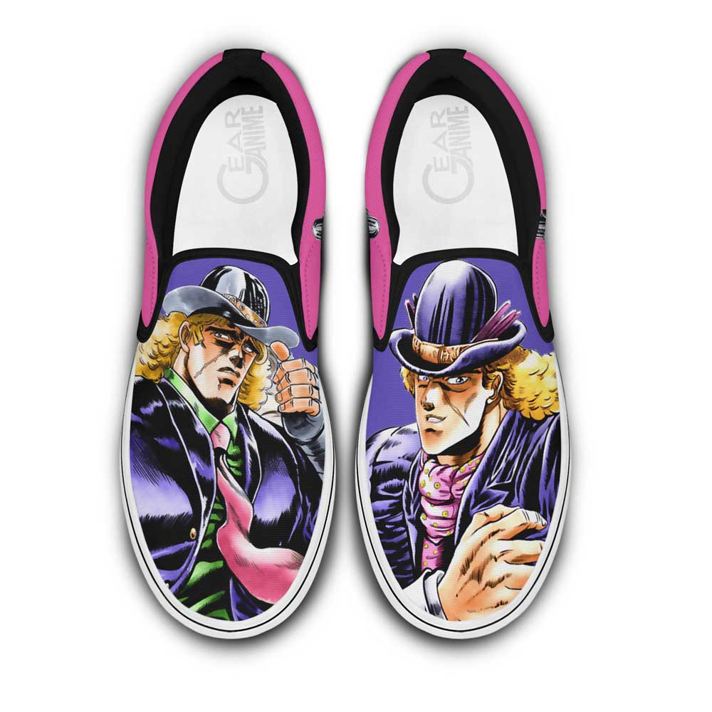 Robert Speedwagon JoJo's Bizarre Adventure Slip-On Shoes