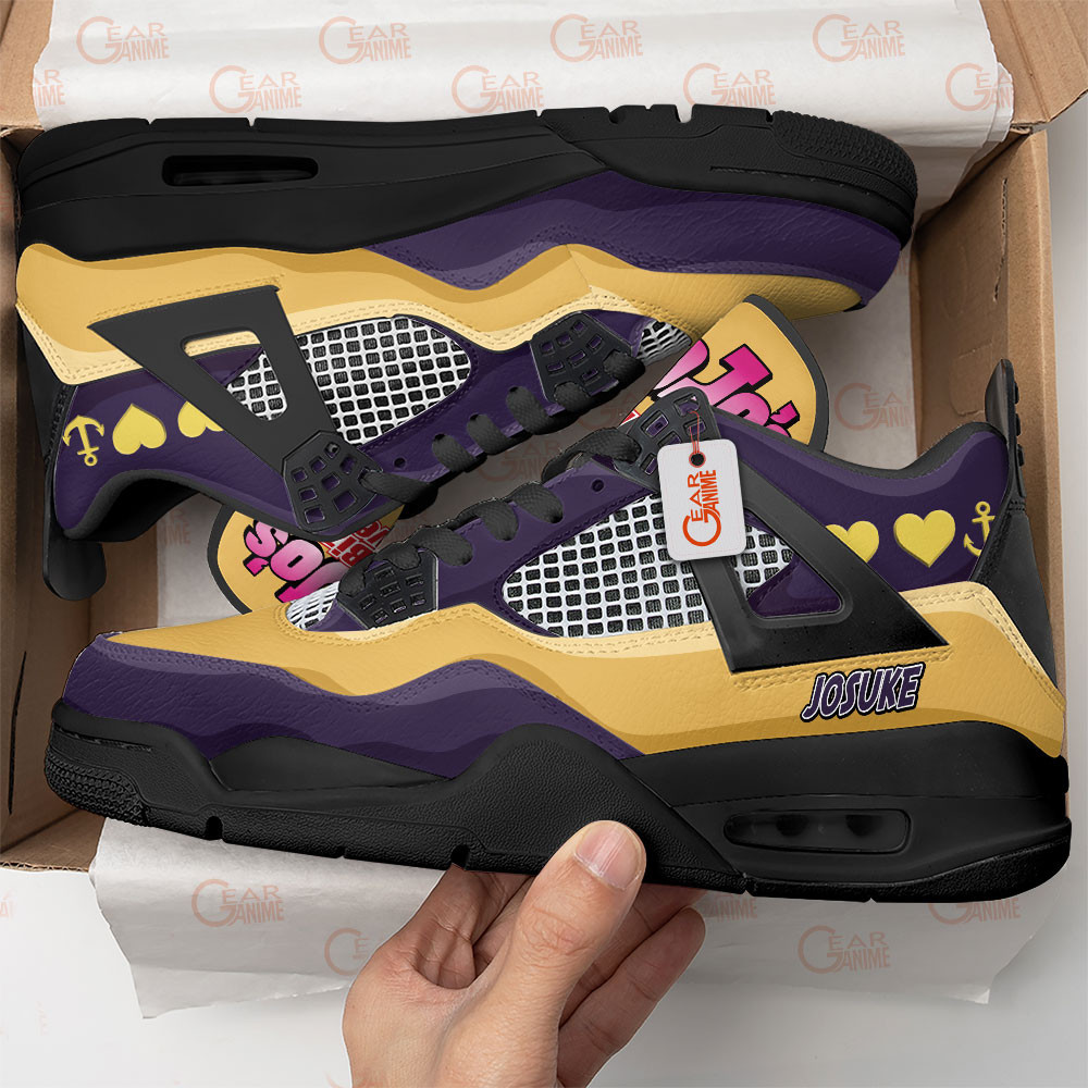 Josuke Higashikata JoJo’s Bizarre Adventure BJ4 Sneakers - Image 2