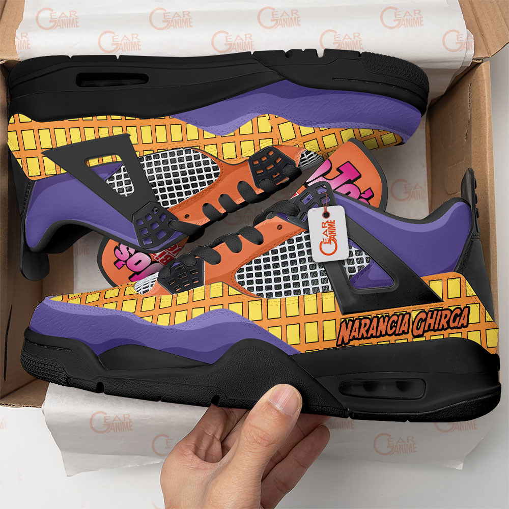 Narancia Ghirga JoJo’s Bizarre Adventure BJ4 Sneakers - Image 2