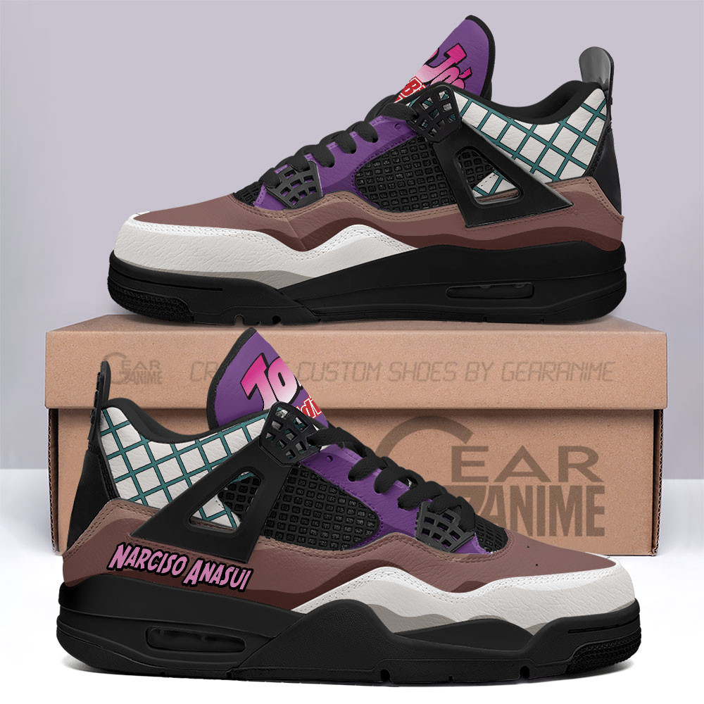 Narciso Anasui JoJo’s Bizarre Adventure BJ4 Sneakers