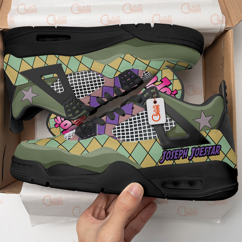 Joseph Joestar JoJo’s Bizarre Adventure BJ4 Sneakers - Image 2