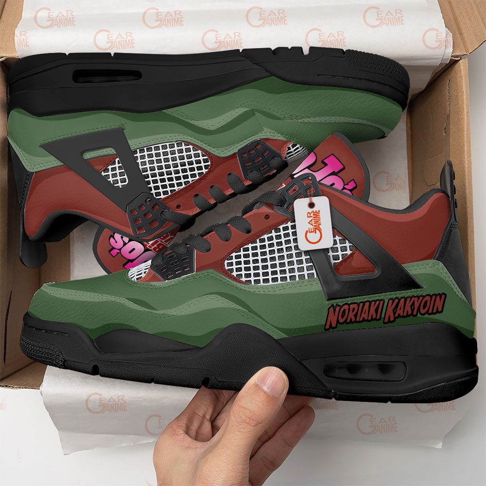 Noriaki Kakyoin JoJo’s Bizarre Adventure BJ4 Sneakers - Image 2