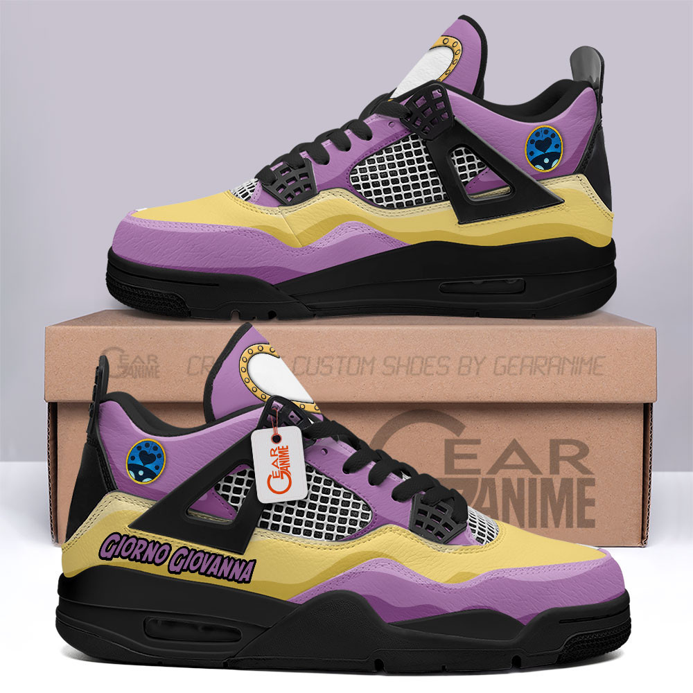 Giorno Giovanna JoJo’s Bizarre Adventure BJ4 Sneakers