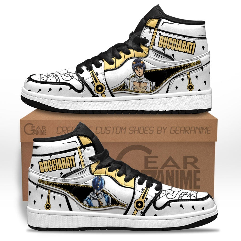 Bruno Bucciarati JJBA High Top J1 Sneakers