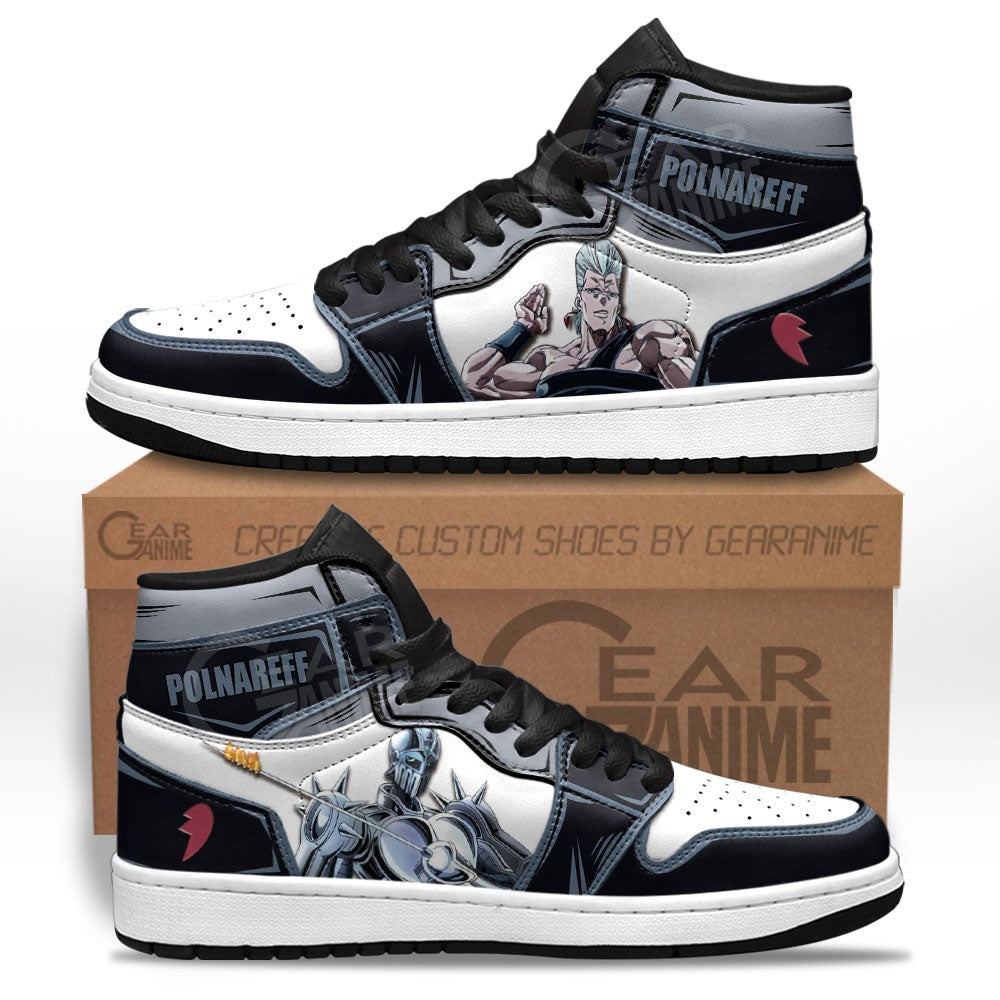 Jean Pierre Polnareff JJBA High Top J1 Sneakers