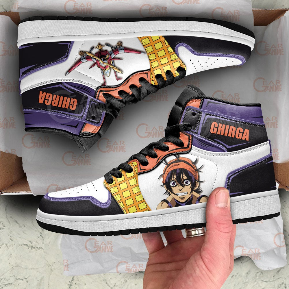 New Narancia Ghirga JJBA High Top J1 Sneakers - Image 2