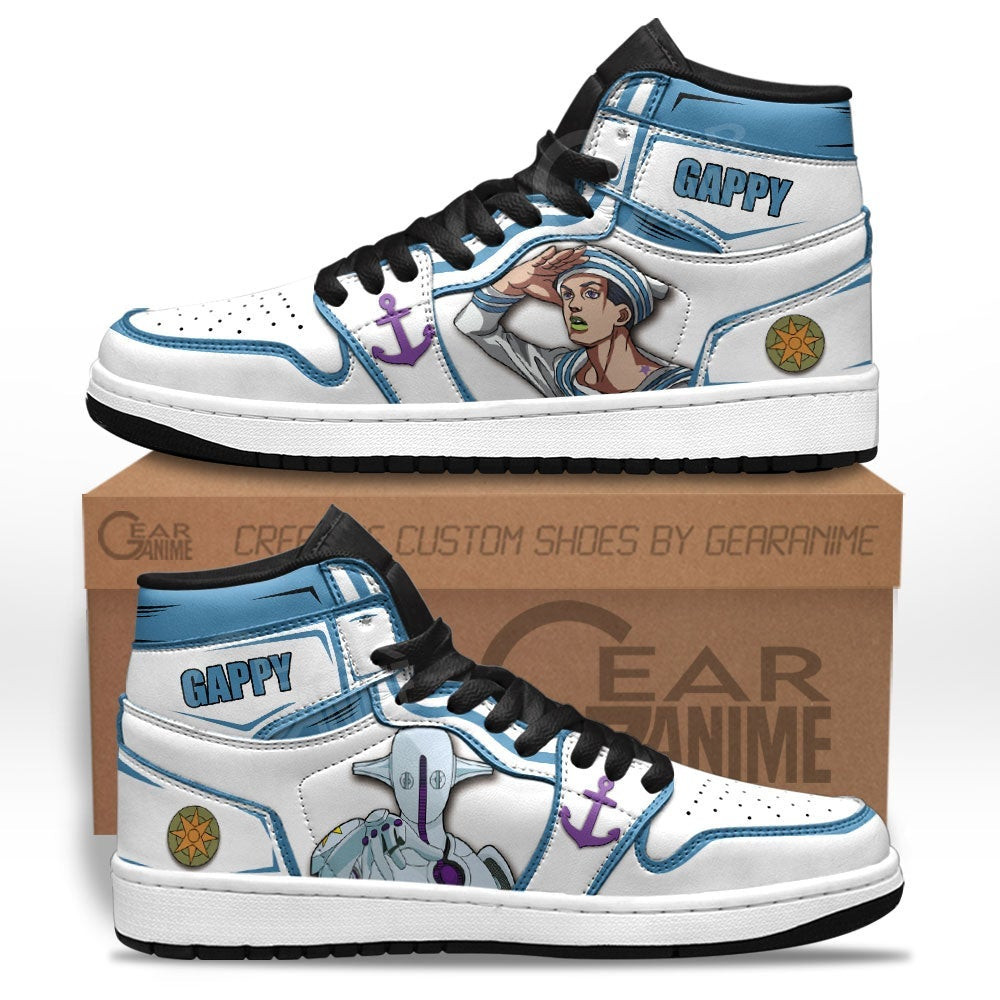 Gappy Josuke Higashikata JJBA High Top J1 Sneakers