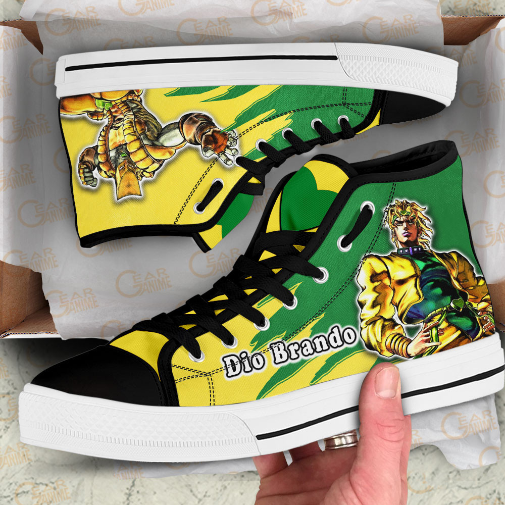 Dio Brando High Tops Canvas Shoes - Image 2