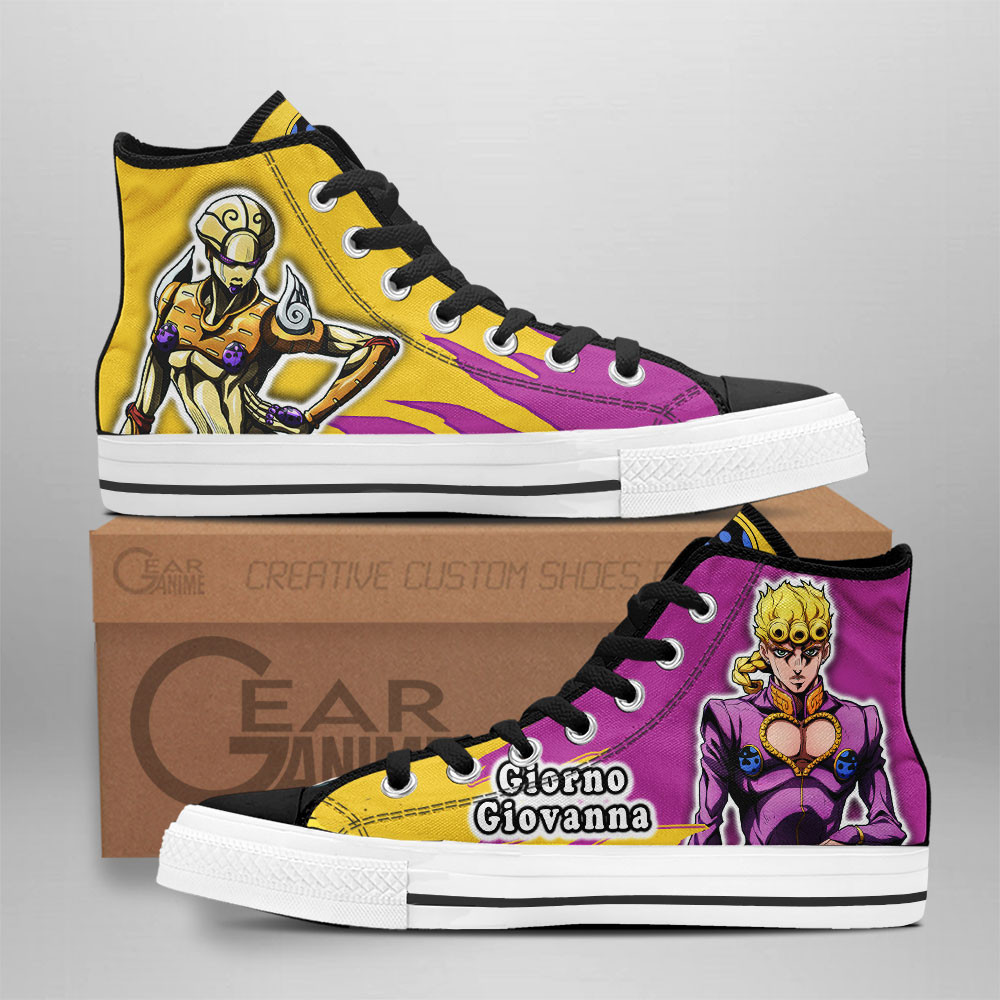 Giorno Giovanna High Tops Canvas Shoes
