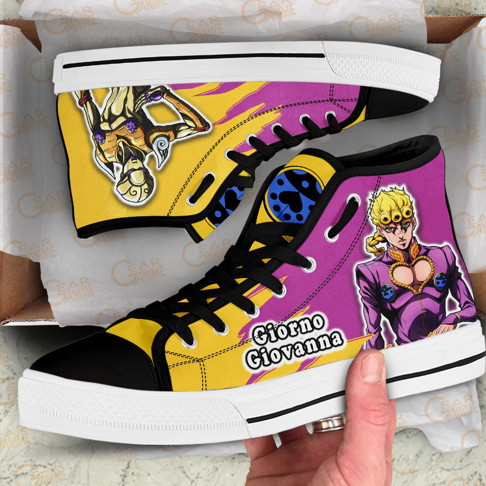 Giorno Giovanna High Tops Canvas Shoes - Image 2