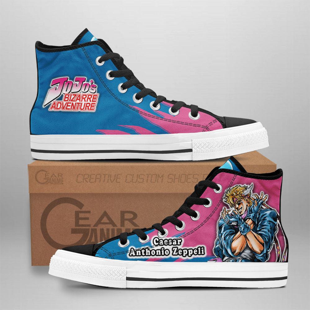 Caesar Anthonio Zeppeli High Tops Canvas Shoes