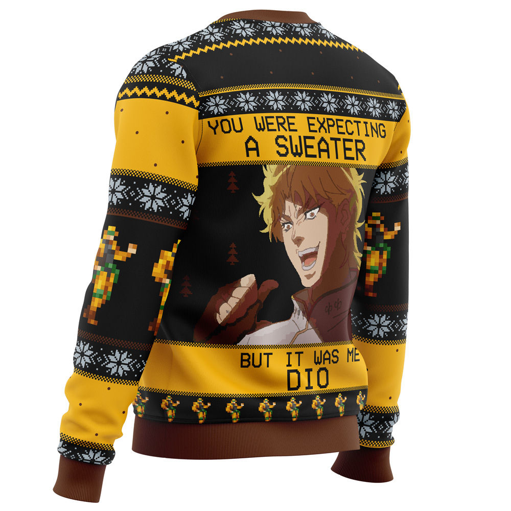 It Was Me Dio Jojo’s Bizarre Adventure Ugly Christmas Sweater - Image 2