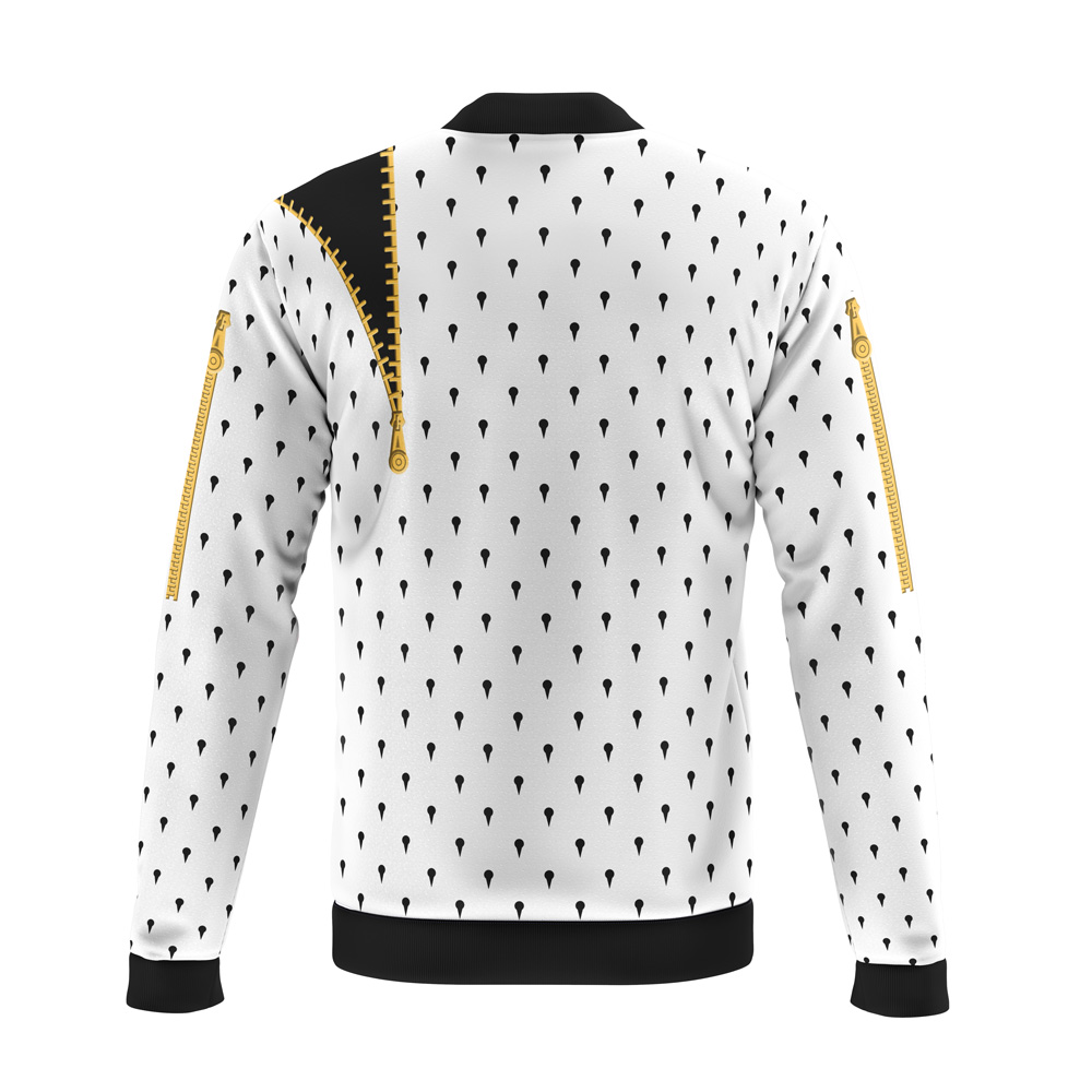 Bruno Bucciarati Jojo’s Bizarre Adventure Casual Bomber Jacket - Image 2