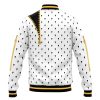 Bruno Bucciarati Pattern JBA Varsity Jacket BACK Mockup - JoJo's Bizarre Adventure UK Shop