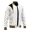 Bruno Bucciarati Pattern JBA Varsity Jacket F LEFT Mockup - JoJo's Bizarre Adventure UK Shop