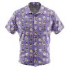 Button Up Hawaiian Shirt front new 18 - JoJo's Bizarre Adventure UK Shop