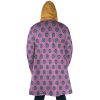 Giorno Giovanna Anime Jojos Bizarre Adventure Hooded Cloak Coat BACK Mockup - JoJo's Bizarre Adventure UK Shop