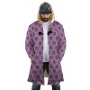 Giorno Giovanna Anime Jojos Bizarre Adventure Hooded Cloak Coat FRONT Mockup - JoJo's Bizarre Adventure UK Shop