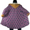 Giorno Giovanna Anime Jojos Bizarre Adventure Hooded Cloak Coat NO HOOD Mockup - JoJo's Bizarre Adventure UK Shop