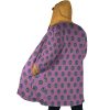 Giorno Giovanna Anime Jojos Bizarre Adventure Hooded Cloak Coat SIDE Mockup - JoJo's Bizarre Adventure UK Shop