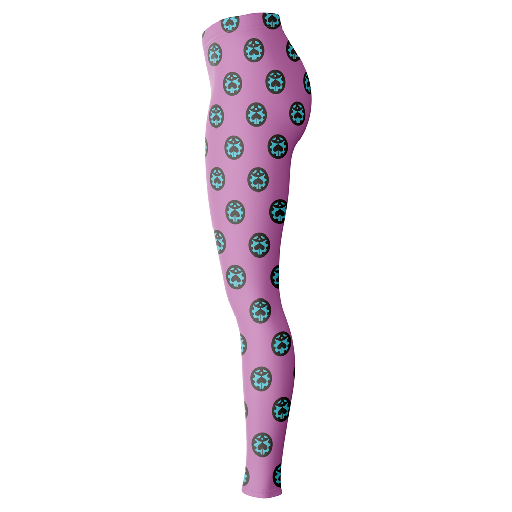 Giorno Giovanna Anime Jojo’s Bizarre Adventure Leggings - Image 4