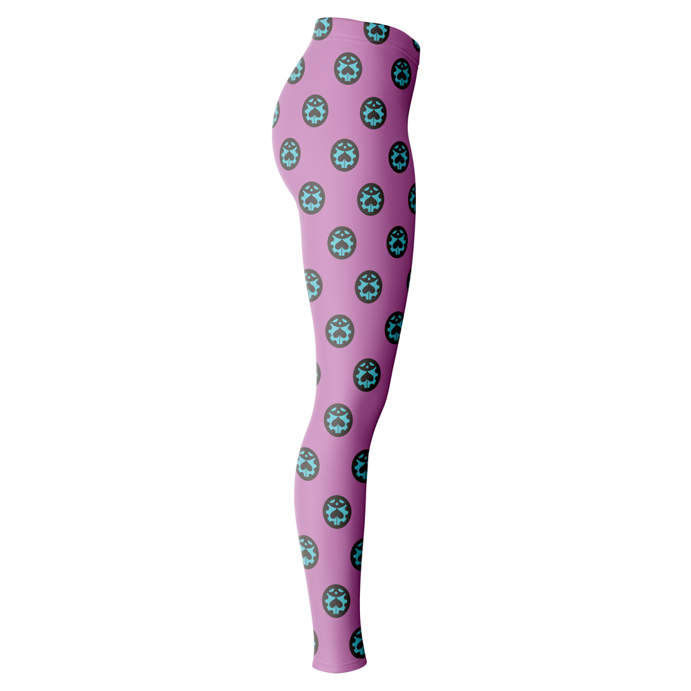 Giorno Giovanna Anime Jojo’s Bizarre Adventure Leggings - Image 3