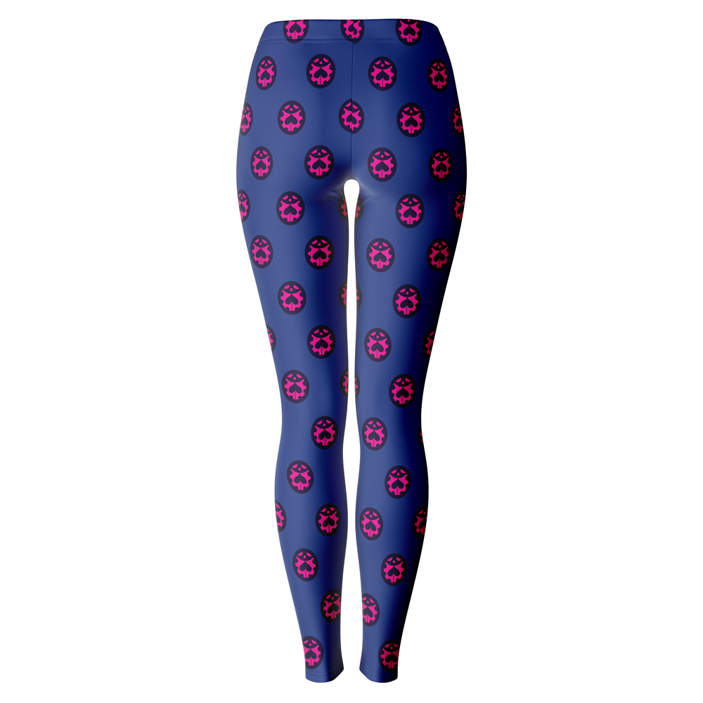 Giorno Giovanna Manga Jojo’s Bizarre Adventure Leggings - Image 2