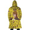 It Was Me Dio JBA AOP Hooded Cloak Coat BACK mockup - JoJo's Bizarre Adventure UK Shop