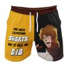 It Was Me Dio Jojos Bizarre Adventure Gym Shorts FRONT Mockup - JoJo's Bizarre Adventure UK Shop