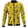 It Was Me Dio Pattern Jojos Bizarre Adventure Bomber Jacket FRONT Mockup - JoJo's Bizarre Adventure UK Shop