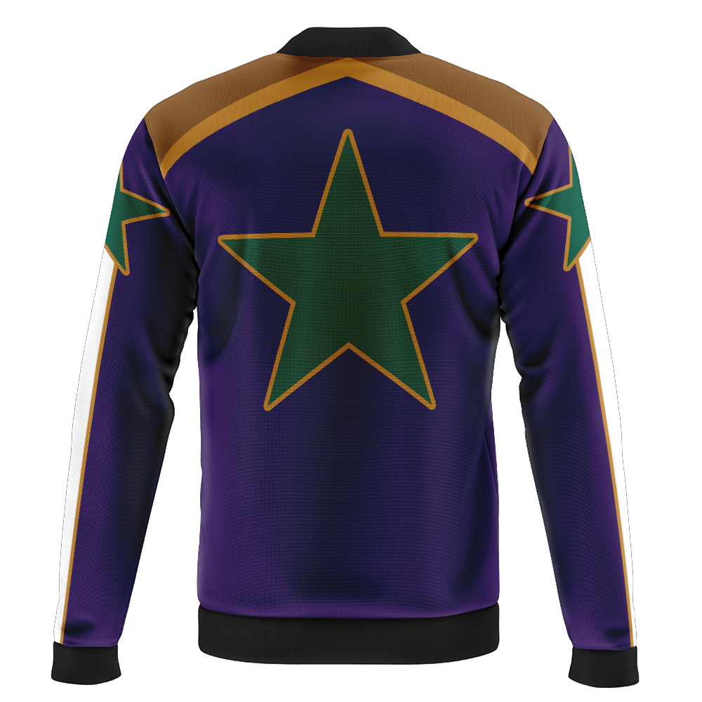 Jotaro Kujo Jojo’s Bizarre Adventure Casual Bomber Jacket - Image 2