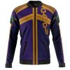 Jotaro Kujo Jojos Bizarre Adventure Bomber Jacket FRONT Mockup - JoJo's Bizarre Adventure UK Shop