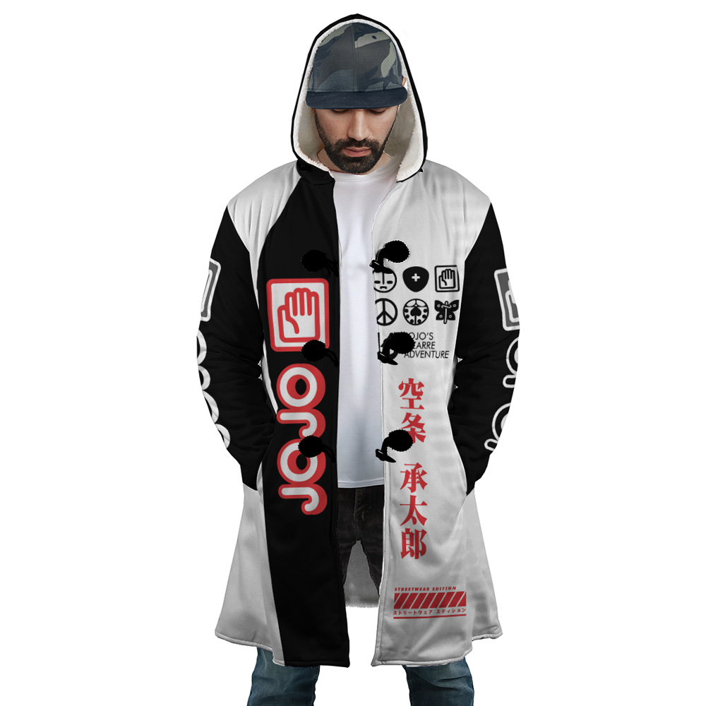 Jotaro Kujo Star Platinum Jojo’s Bizarre Adventure Dream Cloak Coat - Image 2