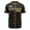 Kakyoin Hierophant Green JBA AOP Baseball Jersey FRONT Mockup - JoJo's Bizarre Adventure UK Shop