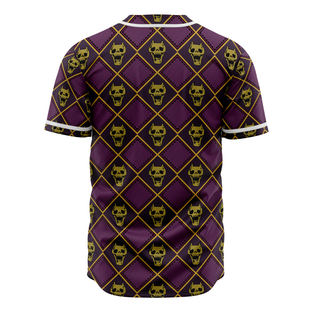 Yoshikage Kira Killer Queen Jojo’s Bizarre Adventure Baseball Jersey - Image 3