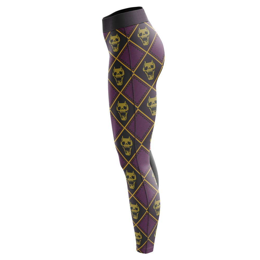 Yoshikage Kira Killer Queen Jojo’s Bizarre Adventure Leggings - Image 3