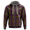 Killer Queen JBA Zip Hoodie 3D FRONT mockup - JoJo's Bizarre Adventure UK Shop