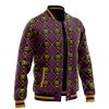 Killer Queen Pattern JBA Varsity Jacket F LEFT Mockup - JoJo's Bizarre Adventure UK Shop