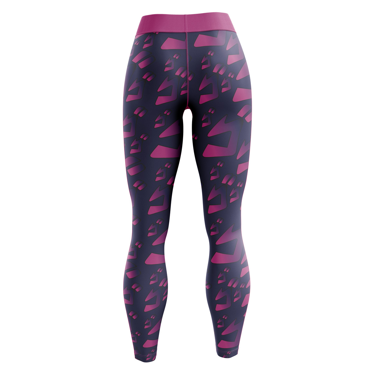 Menacing Aura Jojo’s Bizarre Adventure Leggings - Image 3