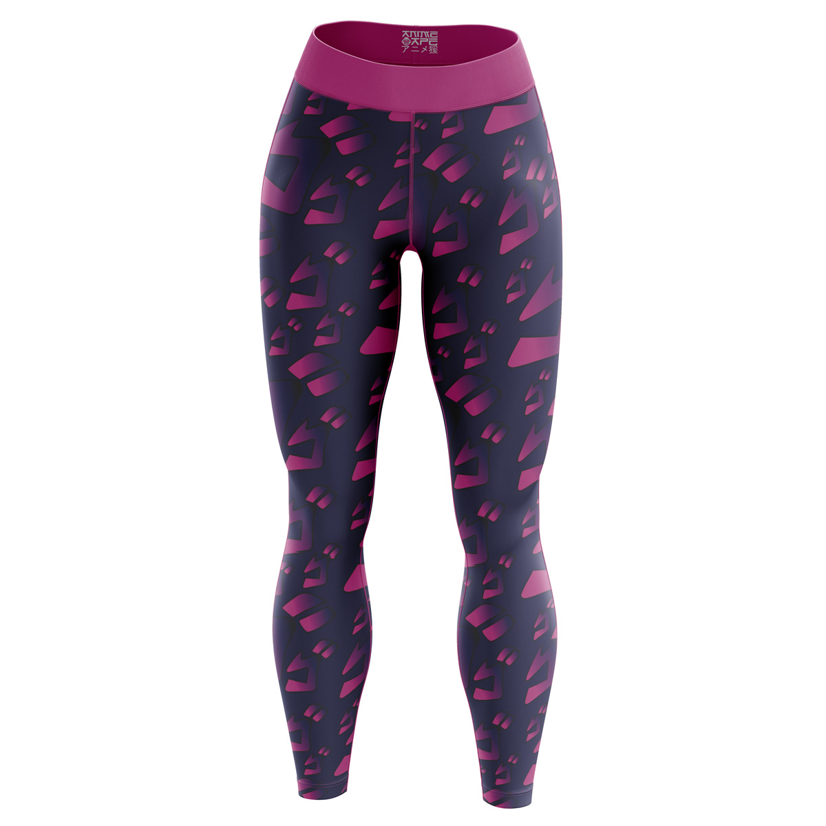 Menacing Aura Jojo’s Bizarre Adventure Leggings