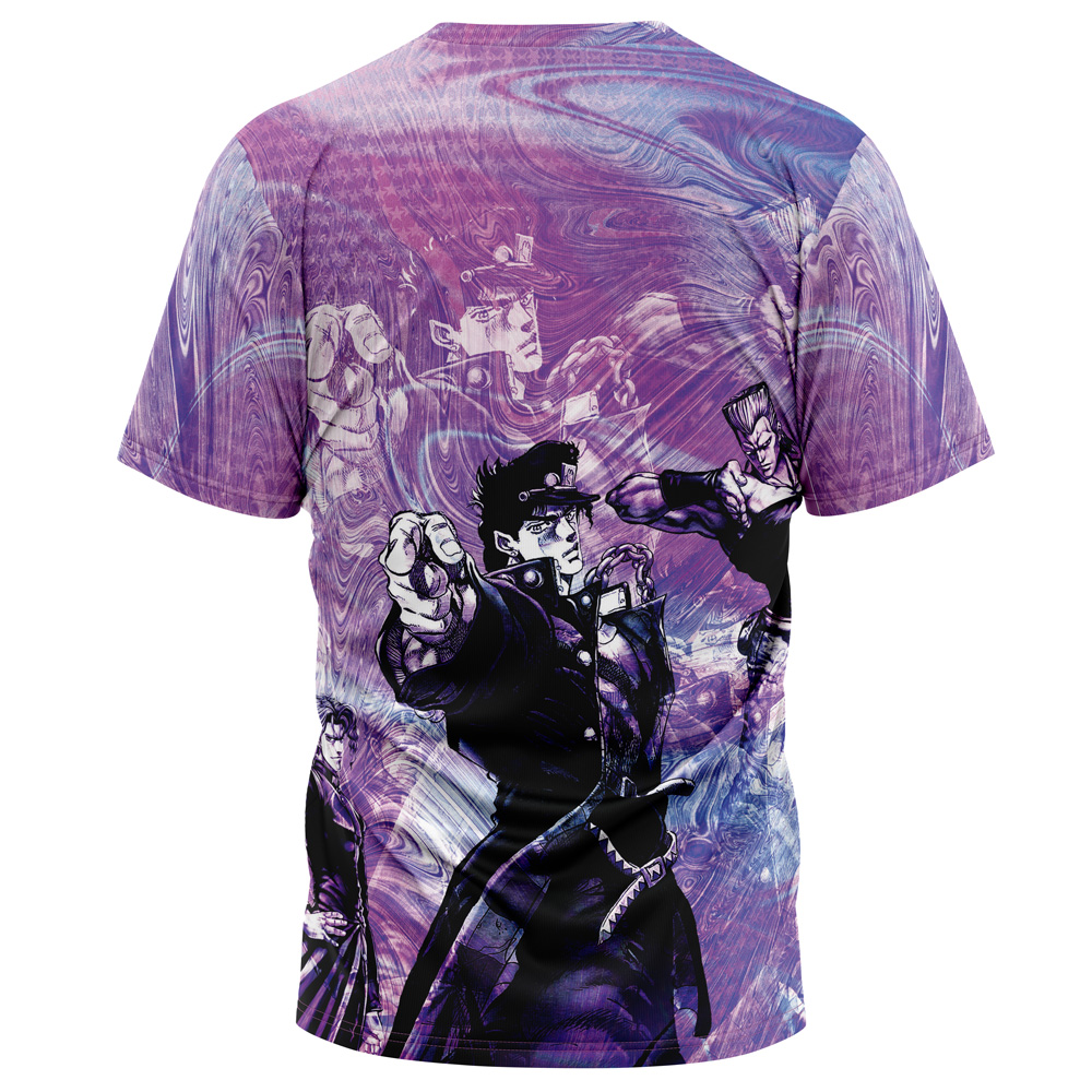Lucid Stardust Crusaders Jojo’s Bizarre Adventure T-Shirt - Image 2