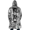 Manga Panels JBA AOP Hooded Cloak Coat BACK Mockup - JoJo's Bizarre Adventure UK Shop