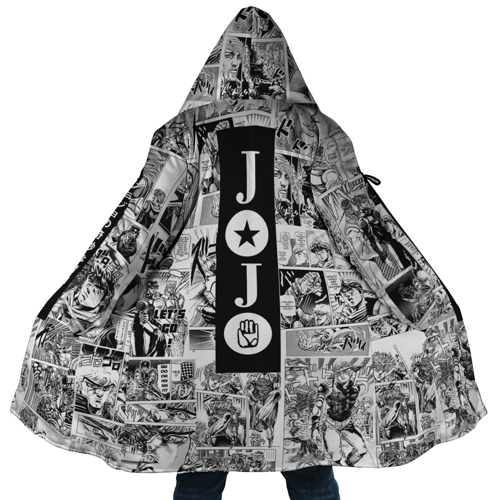 Manga Panels Jojo’s Bizarre Adventure Dream Cloak Coat