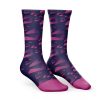 Menacing Aura Jojos Bizarre Adventure Socks SIDE mockup - JoJo's Bizarre Adventure UK Shop