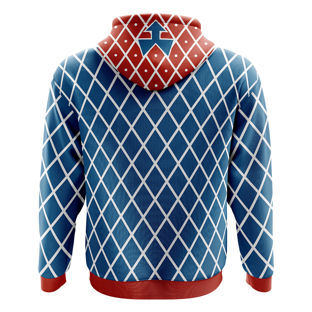 Mista Guido Jojo’s Bizarre Adventure Zip Hoodie Jacket - Image 2