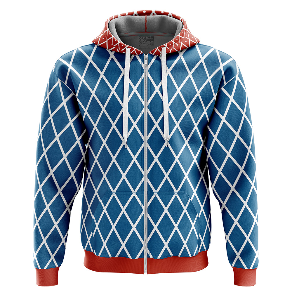 Mista Guido Jojo’s Bizarre Adventure Zip Hoodie Jacket