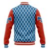 Mista Guido Pattern JBA Varsity Jacket BACK Mockup - JoJo's Bizarre Adventure UK Shop