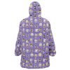 Oodie Oversized Blanket Hoodie back 39 - JoJo's Bizarre Adventure UK Shop