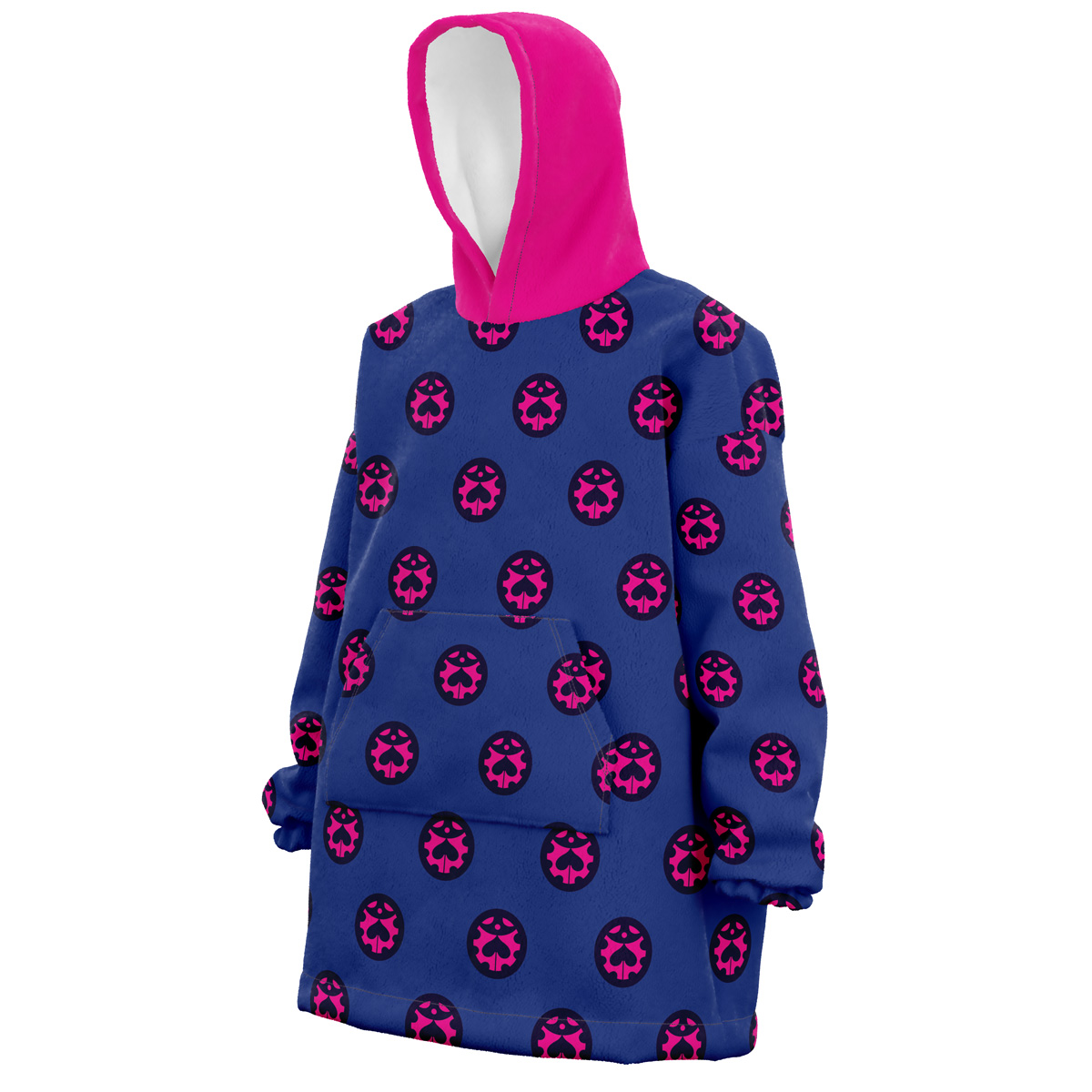 Giorno Giovanna Jojo’s Bizarre Adventure Snug Oversized Blanket Hoodie - Image 2