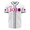 Personalized Giorno G GW JBA AOP Baseball Jersey FRONT Mockup - JoJo's Bizarre Adventure UK Shop